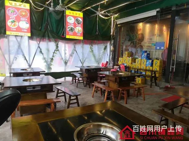 （四川铺鑫网）老城蓝湾国际120平火锅店转让 - 图片 3