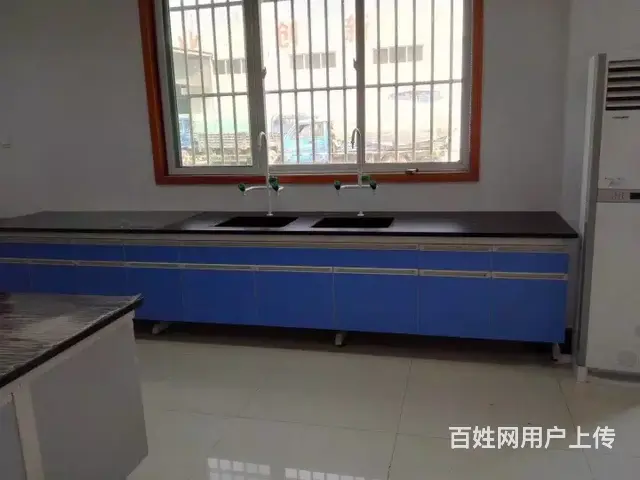 钢木实验台实验室边台边柜试验台工作台实验室操作台实 - 图片 6