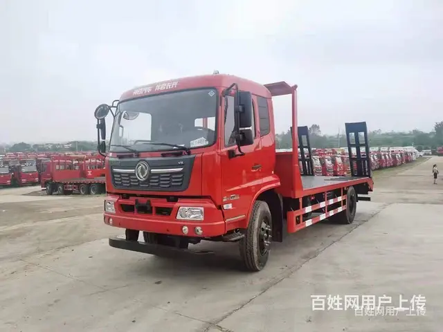 东风国六6.8米挖机拖板车 可拉叉车铲车 - 图片 4