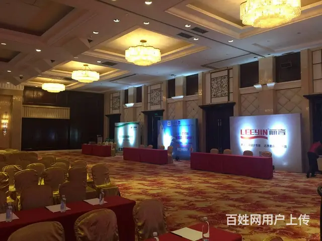 清远市舞台搭建桁架背景签到墙启动道具空飘气球拱门租 - 图片 5