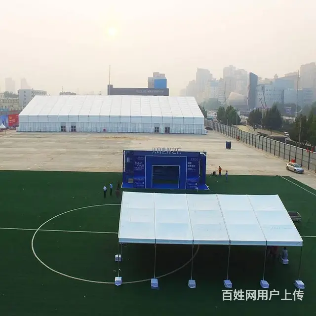 体育活动篷房，网球馆蓬房搭建，户外球场帐篷定制 - 图片 2