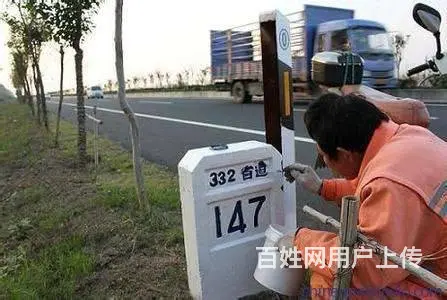 PVC标志桩电缆桩塑钢地埋桩警示牌百米桩 - 图片 1