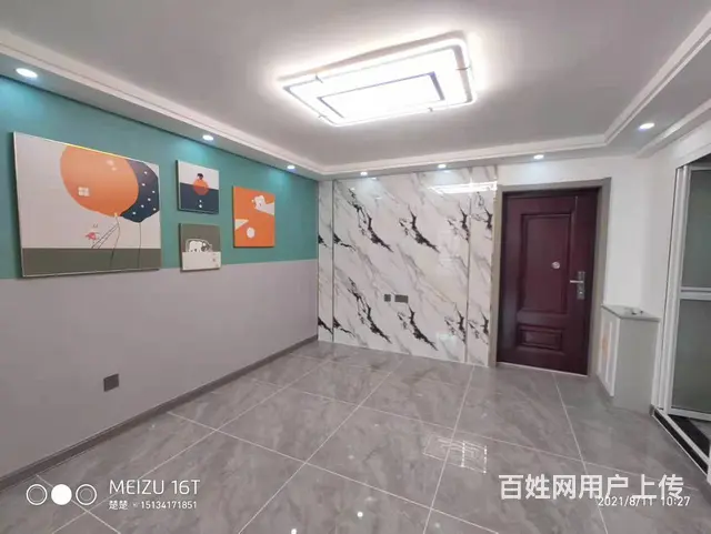太和小学绿景湾5楼不顶52平南北通新装修地暖可贷款！ - 图片 4