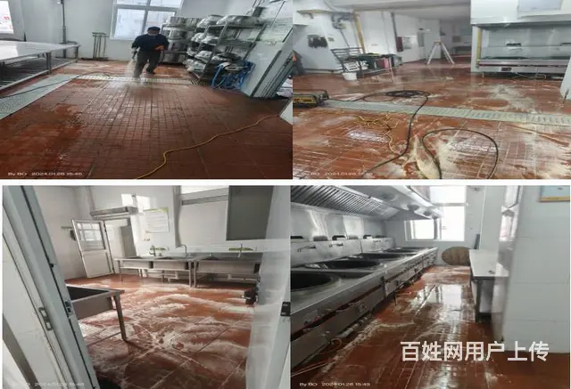 昆山大型饭店厨房油烟机维修风机异响有噪音 - 图片 1