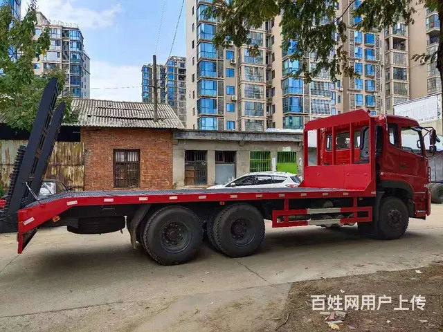 一拖福德后八轮挖机平板运输车全国包上户可分期 - 图片 8