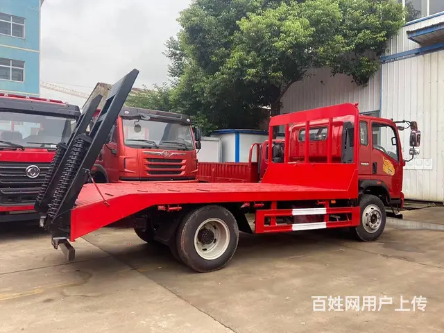厂家直销重汽豪曼东风12吨挖掘机平板拖车可按揭付款 - 图片 9