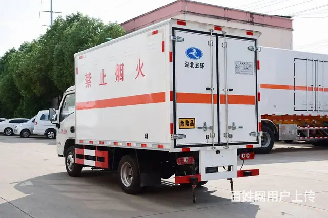 3.3米跃进蓝牌液化石油气钢瓶专用厢式车厂家包上户 - 图片 4