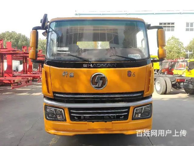 陕汽翼6平板车 整车满焊结实耐用10吨后桥拖板车 - 图片 2