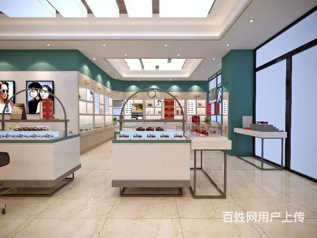 眼镜专卖店设计眼镜店店面装修效果图 - 图片 2