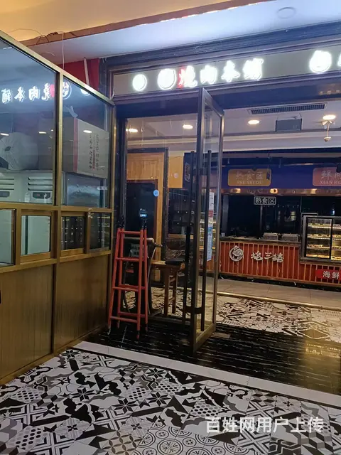 7844（七P）个人城西区力盟商业街蚝三囍餐饮店旺铺转让 - 图片 2