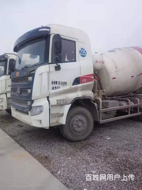 出售17年二手三一大12方搅拌车 336马力后八轮 - 图片 2