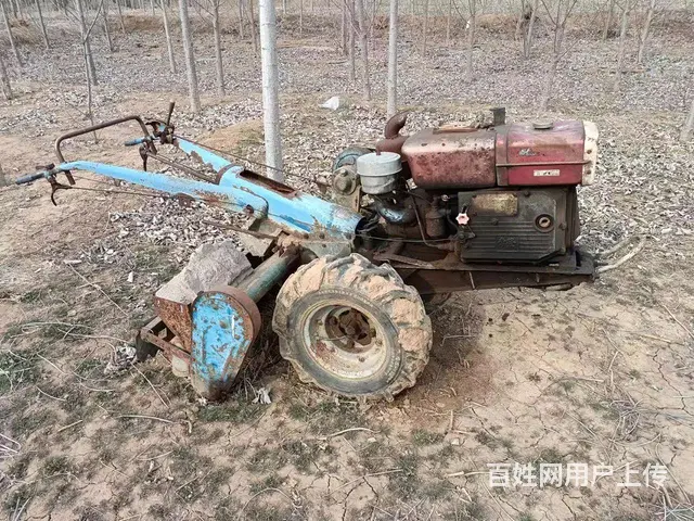 正常使用手扶18马力旋耕坝 - 图片