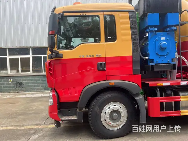 高压冲洗疏通化粪池 重汽豪沃22方清洗吸污车价格 - 图片 7