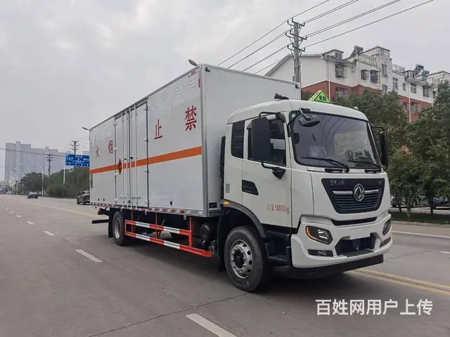 厂家直销各种蓝牌烟花爆竹厢式货车 包挂靠 - 图片 9