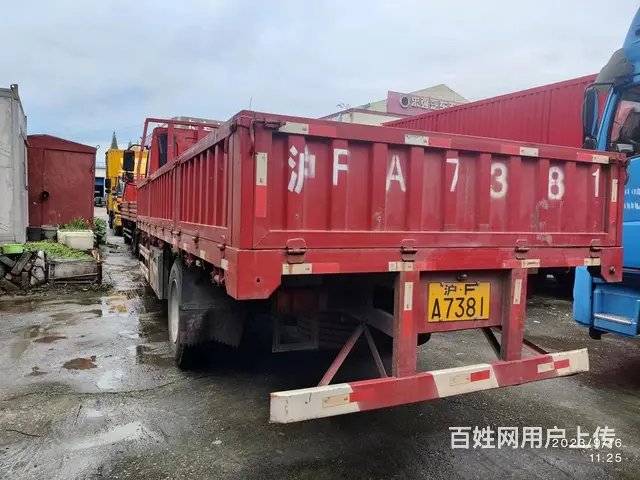 低价出售乘龙6.8米平板货车，原版车况 - 图片 2
