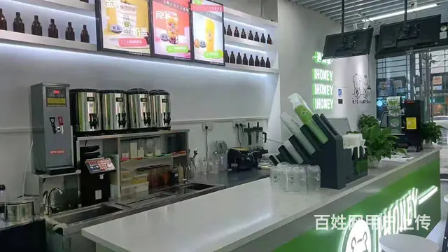 可整转！可空转！袁州区官圳路润达国际58.7平奶茶店转让 - 图片 2