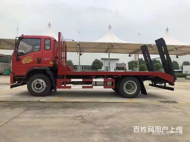 国六重汽蓝牌平板车 厂家地址 - 图片 9
