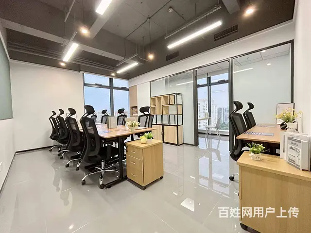 直租！火车东站落地窗办公室，1+1格局好户型，赠免租赠网络 - 图片 4