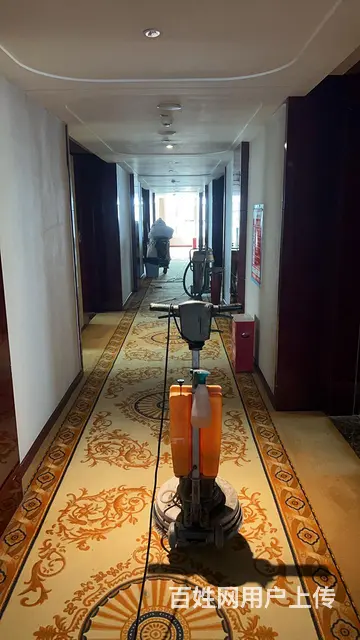专业永州道县宁远片区各大酒店工厂地毯清洗，地板清洗 - 图片 9