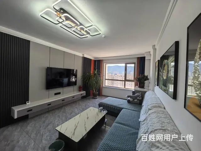 中贸府邸电梯16楼88平，两室两厅，婚房精装，首次出租，家具 - 图片 3