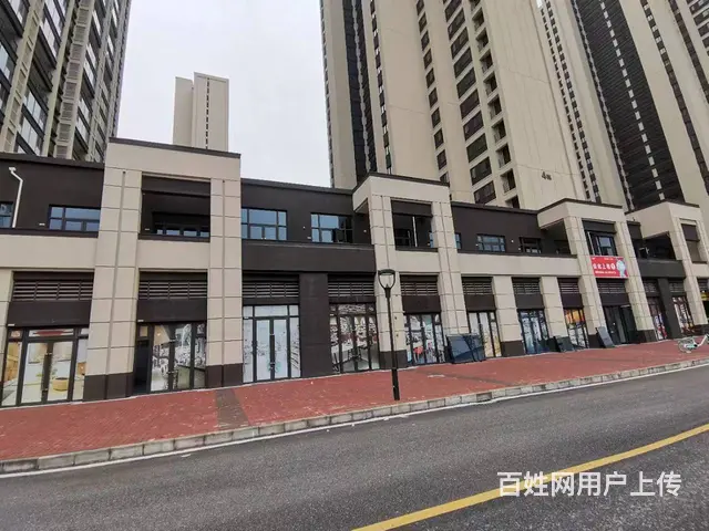 咸阳市中心 人民路 龙湖彩虹郦城 纯一层 临街现铺 即买即用 - 图片 1
