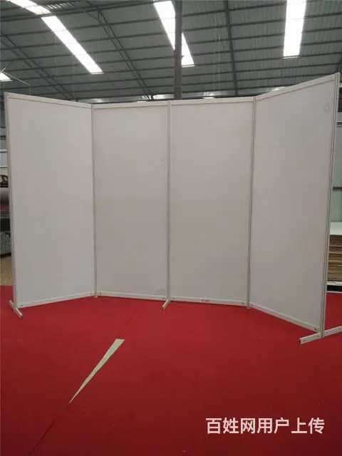 学校书画展板搭建安装租赁 - 图片