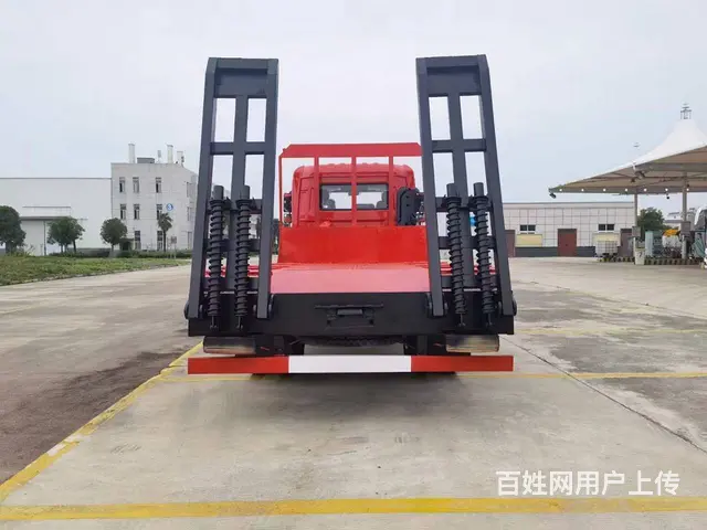 东风D17-Z单桥拖150挖机　平板拖车　可分期 - 图片 6