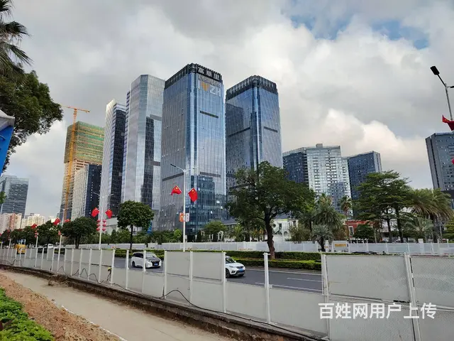 珠海网红商圈双子塔写字楼 富华里 150-1000㎡甲级办公 - 图片 1