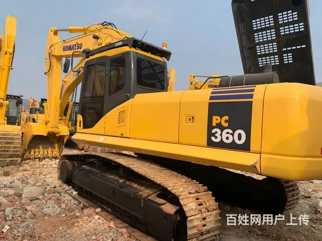 低价急转二手挖掘机小松360-7手续全质保两年包送 - 图片 1