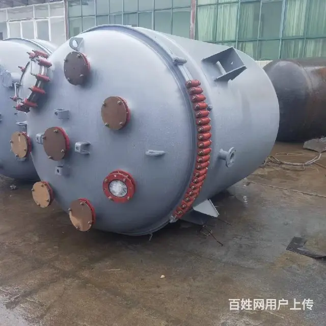二手搪瓷开式反应釜-搪瓷反应釜1000 - 图片 3