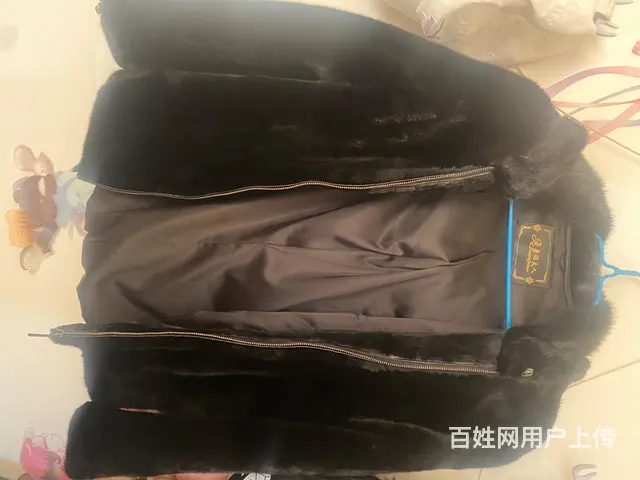 貂皮男装带帽 - 图片 3