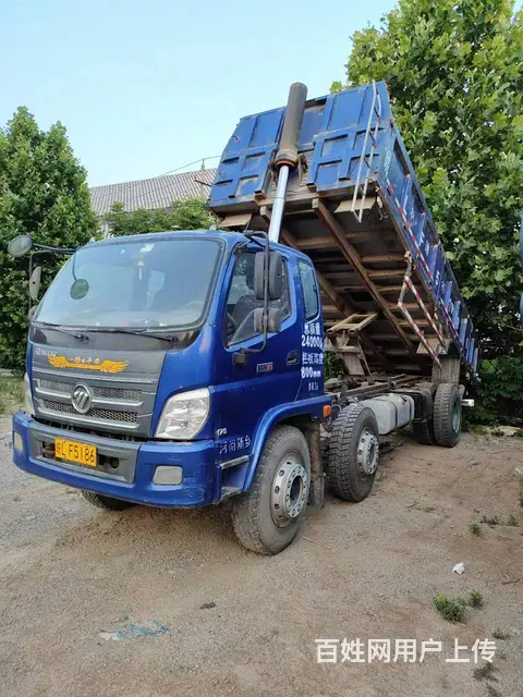 转让精品19年福田6.8米平板自卸车 个人一手车 - 图片 3