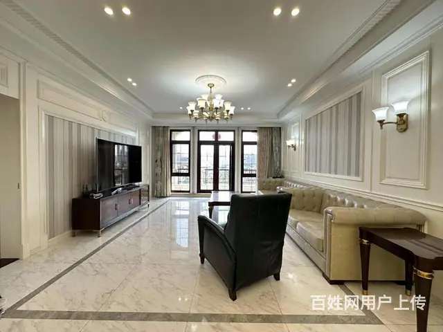溪岸艺墅露台洋房5楼  全天采光视线太棒了  精装修拎包入住 - 图片 1