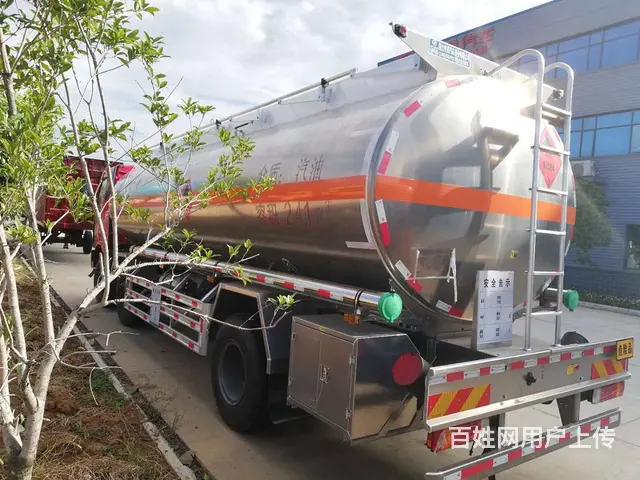 25吨解放后双桥运油车油罐车厂家直销包挂靠上户上牌 - 图片 7