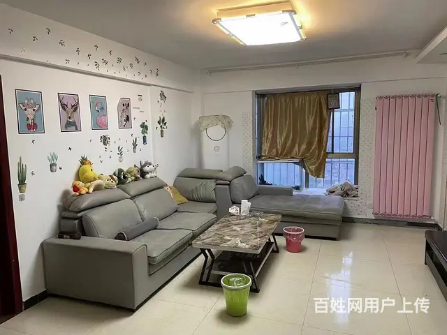 九大附近行知实小区政府皮草城万和佳苑精装修两室急租 - 图片 1