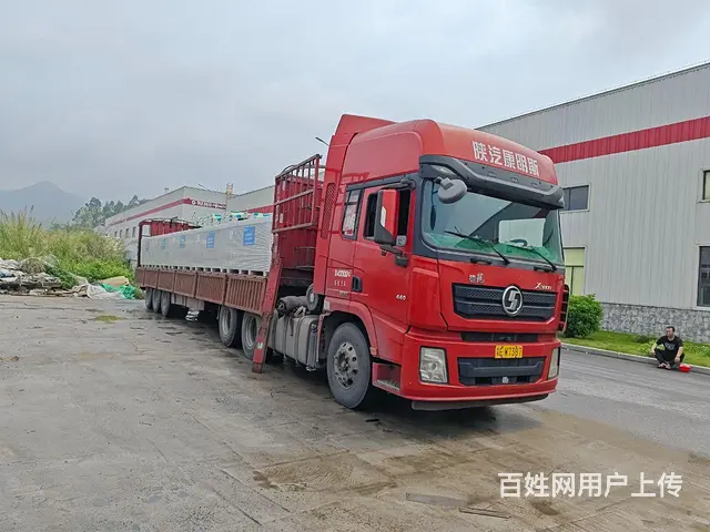 陕汽德龙 半挂车 仓栅式 国5 - 图片 1