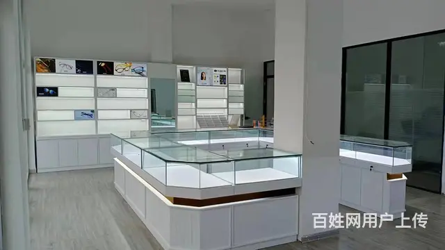 淄博烤漆展柜加工厂、定制珠宝展柜、烤漆商业鞋包柜 - 图片 6