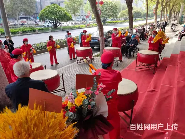 洛阳婚庆庆典打鼓队大鼓队锣鼓队舞狮演出，开业庆典音 - 图片 2