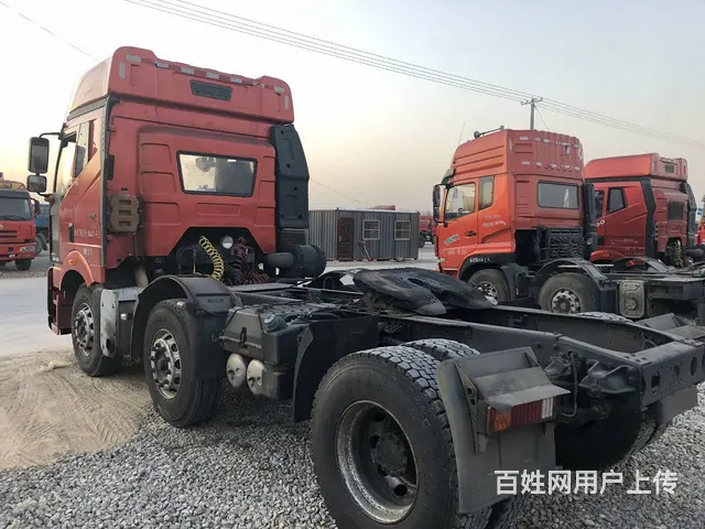 贱卖原装单驱二手解放 欧曼 天龙牵引车 国4包提档 - 图片 4