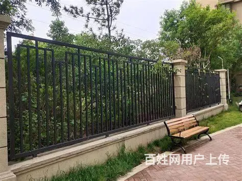 工厂围墙防护栏杆 学校铁栏杆 - 图片 2
