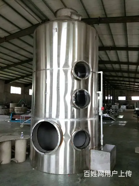 酸碱废气脱臭喷淋水塔 环保箱工厂定制 - 图片 4