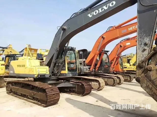 低价出售精品二手挖掘机沃尔沃210，手续全包送急转 - 图片 2