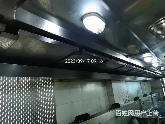 昆山千灯餐饮公司食堂大型排烟系统清洗公司 - 图片 1