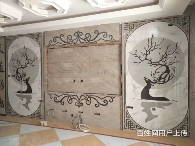 补墙师傅刮白粉墙刷墙旧房翻新贴石膏条贴瓷砖吊顶 - 图片 3