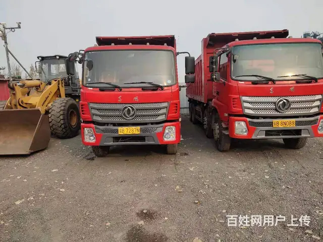 18年11月东风前四后八自卸车320马力箱7.2米 - 图片 1