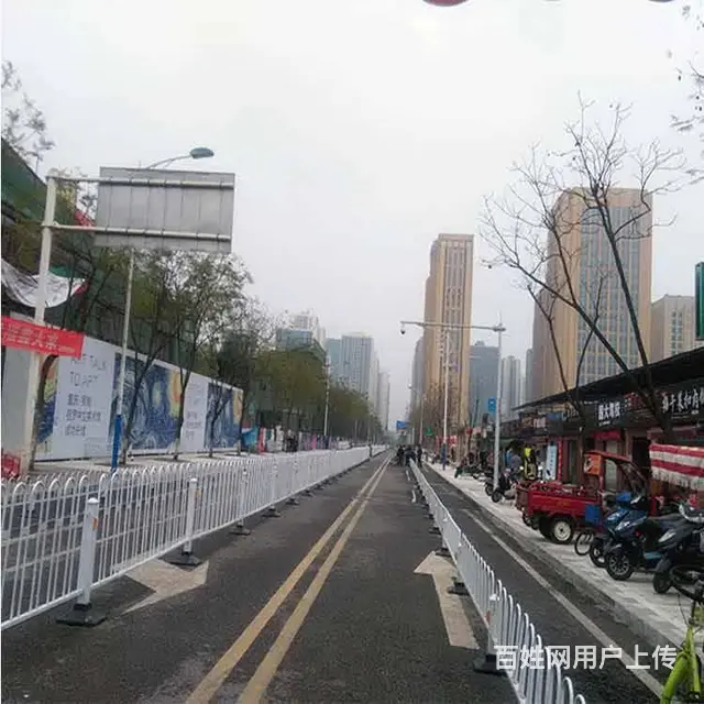 机非分隔栏杆08式栅栏高度 广州市政护栏定制 - 图片 2