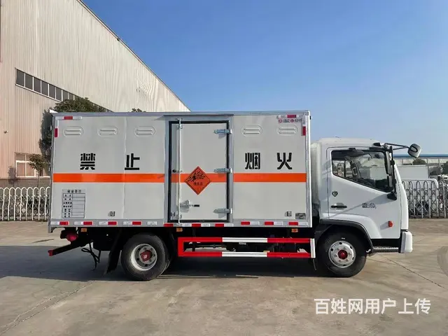 厂家直销东风凯普特6.2米易燃气体厢式车 低价处理 - 图片 3