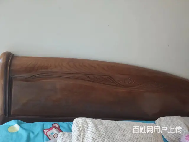 出售二手实木双人床 - 图片 2