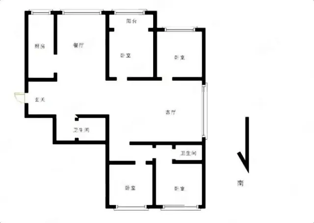 捡漏！新华南路电梯房，4室精装修，低于市场价 - 图片 12