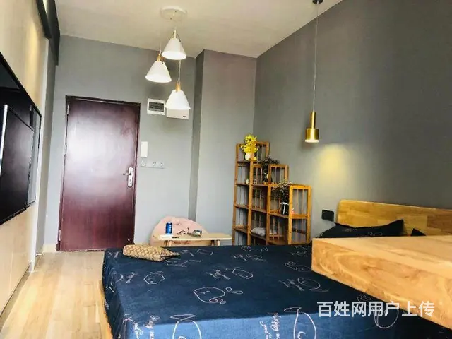金港湾公寓豪华装修，电梯高层，家私电齐全，拎包即可入住。 - 图片 1